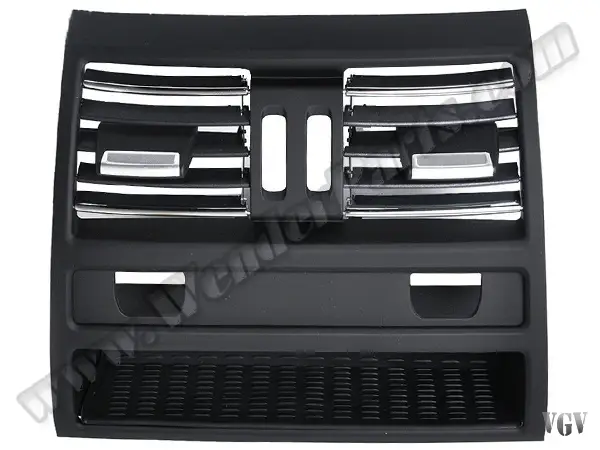 BMW 5 Serisi F10 LCI Klima/Kalorifer Izgarası Arka Nikelajlı Siyah Isıtmalı Arka Koltuk | WENDER BA64229158312R1
