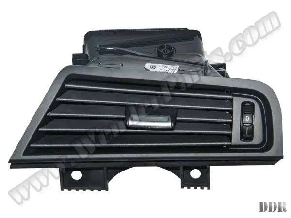 BMW 5 Serisi F10 LCI Klima/Kalorifer Izgarası Ön Sağ (Komple) Siyah | WENDER BA64229166884S