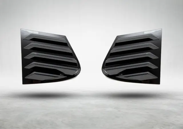BMW 1 Serisi F20 LCI Kelebek Camı Rüzgarlığı Arka Set | WENDER BA7269561/562P1