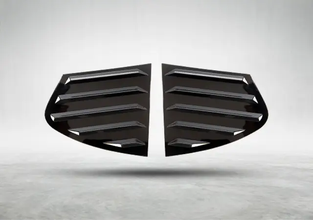 BMW 5 Serisi G30 Kelebek Camı Rüzgarlığı Arka Set | WENDER BA7381347/348P1