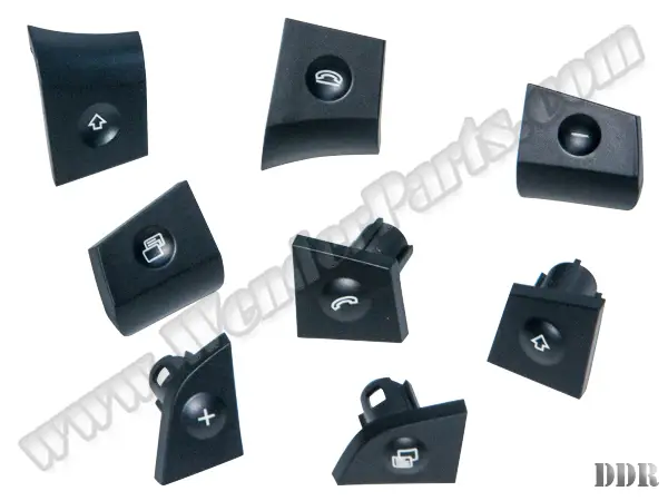 Mercedes ML Serisi W164 Direksiyon Tuş Takımı Set:8ad Siyah | WENDER MA1648209910S2