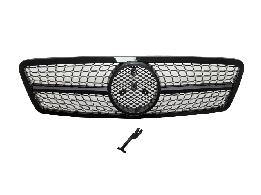 Mercedes C Serisi W203 2000-2006 Panjur Gümüş/Siyah -Diamond | WENDER MA2033168