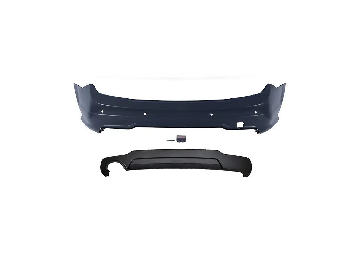 Mercedes C Serisi W204 AMG 2007-2013 Komple Tampon Arka; Park Sensörlü | WENDER MA2048809347S1