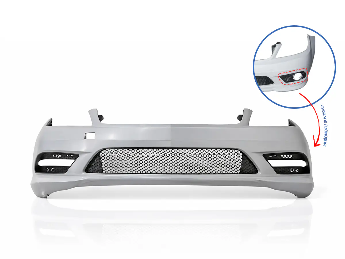 Mercedes C Serisi W204 2007-2013 Komple Tampon Ön [DONUSUM: 2011-13] | WENDER MA2048853725S3
