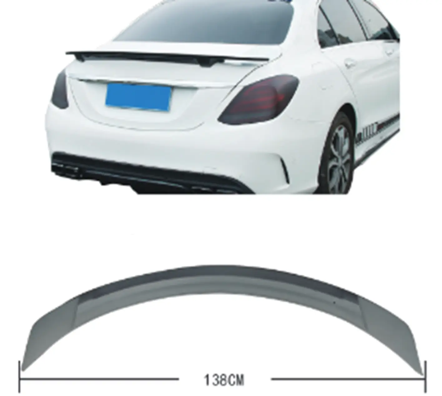 Mercedes C Serisi W205 2015-2020 Bagaj Spoyleri | WENDER MA2057909990