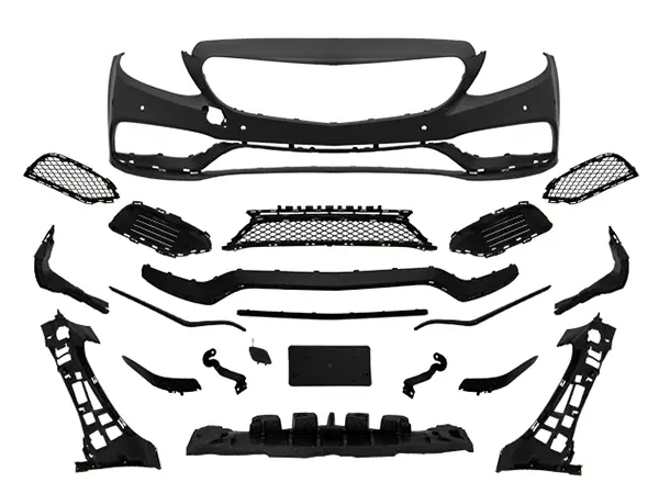 Mercedes C Serisi W205 2015-2020 Komple Tampon Ön; Park Sensörlü | WENDER MA2058802240S1