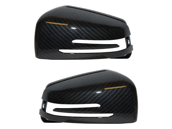 Mercedes A Serisi W176 2010-2013 Ayna Kapağı Set Karbon | WENDER MA2124151CB