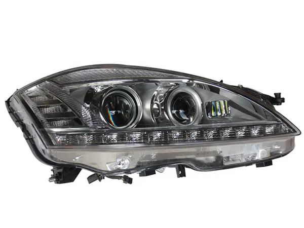 Mercedes S Serisi W221 2006-2013 Komple Far Sağ (Adaptif Far Sistemli (AHL)-Xenon) Tek Sıra 6lı Soket | WENDER MA2218207439