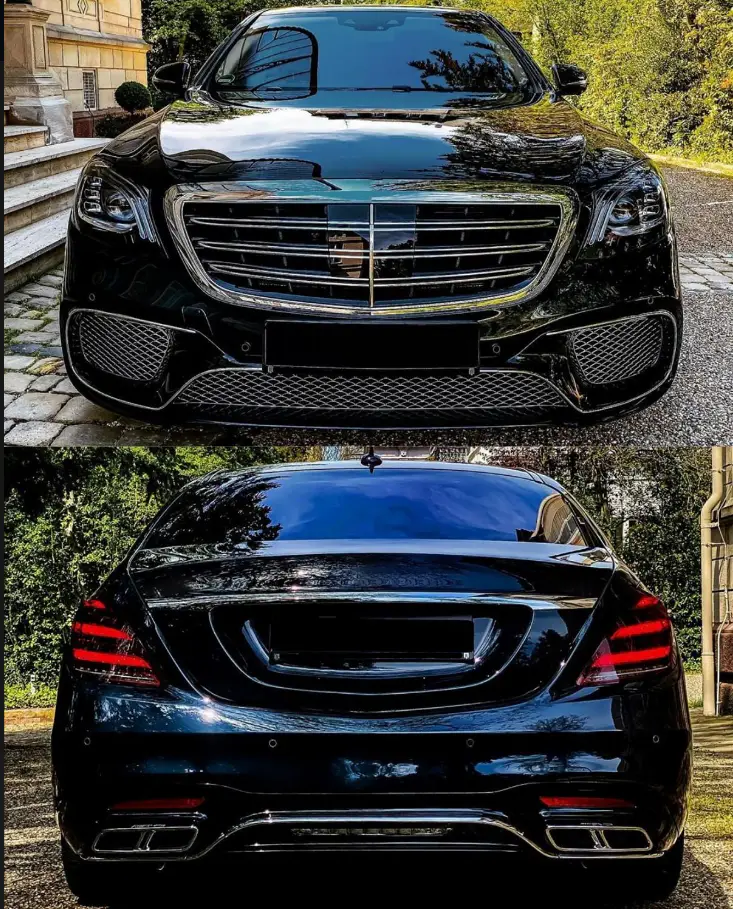 Mercedes S Serisi W222 2013-2021 Gövde Kiti Park Sensörlü: Ön ve Arka, Dörtlü Egzoz Çıkışlı Egzoz Uçlu, Adaptif Hız Sabitleyici (KlimalıC) Panjururlu | WENDER MA2222112