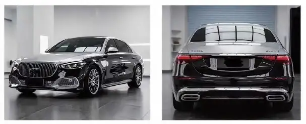 Mercedes S Serisi W223 2020 - Gövde Kiti Çift Egzoz Çıkışlı (Tek+Tek) Egzoz Uçlu, Panjururlu | WENDER MA2232110