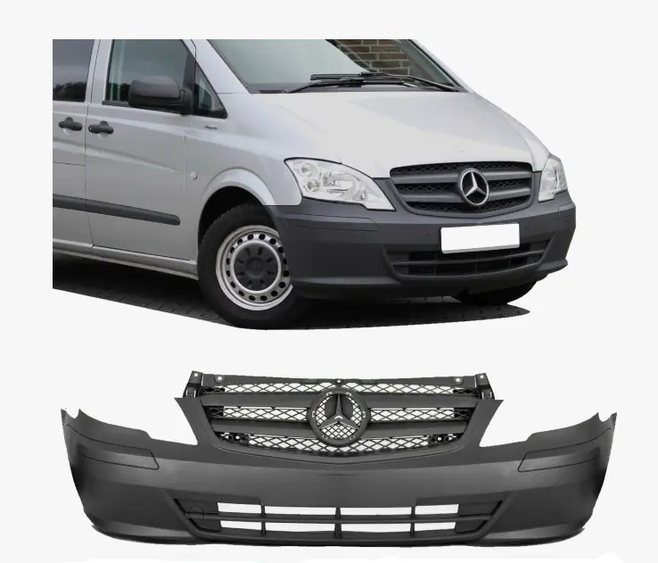 Mercedes Vito W639 2010-2014 Komple Tampon Ön PDCsiz F.Yıkamasız Panjurlu | WENDER MA6398806970S1