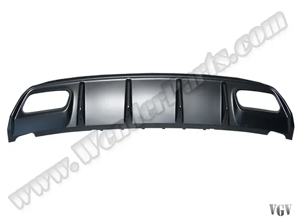 Mercedes A Serisi W176 2012-2017 Tampon Difüzörü Arka; Dörtlü Egzoz Çıkışlı | WENDER MN1768857100