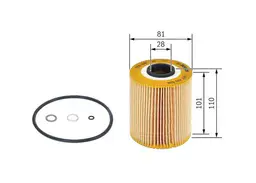 BMW 3 Serisi E36 320i M52 Yağ Filtresi | BOSCH 1457429638
