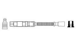 Mercedes W210 E 430 M113 Buji Kablosu | BOSCH 0356912950