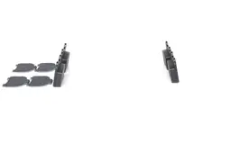 Mercedes W124 E 300 DIESEL Fren Balatası Arka | BOSCH 0986466871