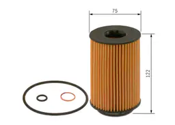 BMW F10 550i N63 Yağ Filtresi | BOSCH F026407158
