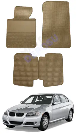 Bmw 3 Serisi E90 E91 E92 2004-2012 E90 Lastik Paspas Bej Koku Yapmaz Orijinal Kesim Schönek