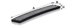 BMW 3 Serisi E46 320 d (Turbodiesel) M47 Polen Filtresi | MANN CUK 6724