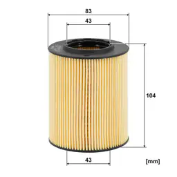 BMW 3 Serisi E46 325i/Ci/Xi M52 M54 M56 Yağ Filtresi | FILTRON OE649