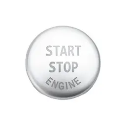 Bmw E71 Start Stop Düğme Kapağı Gümüş | GKL 342853