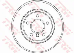 BMW 3 Serisi E90 320i N43 Arka Fren Diski | TRW DF4450