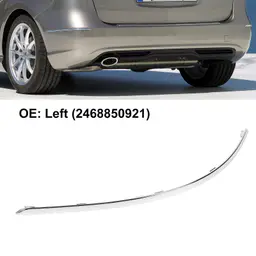 Mercedes B Serisi W246 Tampon Arka Çıtası Sol 2012 | CARTEK TPMRD0071