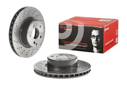 Mercedes S Serisi W220 S 280 Ön Fren Diski Havalandırmalı | BREMBO 09812711