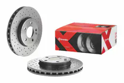 Mercedes A Serisi W176 A 220 CDI Ön Fren Diski Havalandırmalı | BREMBO 09B3444X