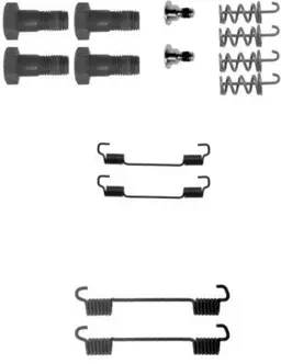 Mercedes S Serisi W140 El Freni Pabuç Aksesuar Kiti | HELLA 8DZ 355 201-741