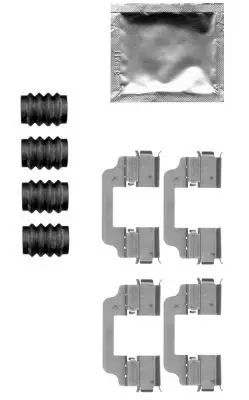 BMW 5 Serisi F10 Fren Kaliperi Pim Takımı | HELLA 8DZ 355 205-321