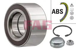 Mercedes A-SERISI W169 A 160 CDI Porya Bilyası Ön Set | FAG 713 6679 60_2