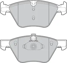 BMW 1 Serisi E81 2007-2011 Fren Balatası Ön | VALEO 670640