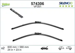 Bmw E60 Ön Silecek Takımı (2004-2009) | VALEO 574306