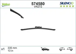 BMW X1 Serisi E84 Silecek Süpürgesi | VALEO 574580