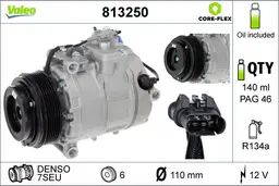 BMW 3 Serisi E90 N52 Klima Kompresörü | VALEO 813250