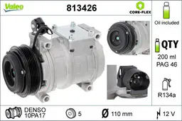 BMW 3 Serisi E36 M50 Klima Kompresörü | VALEO 813426