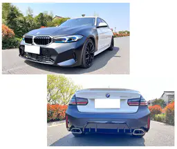 BMW 3 Serisi F30 2012-2018 Komple Gövde Kiti [DONUSUM => G20-LCI] <O-O> Egz.Uçlu, Mrşp-li, Panj-lu, Kaput/Çamurluk, Far/Stop -M-Tech- 2012-18 | WENDER BA0302202