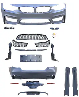 BMW 4 Serisi F32 2013-2018 Gövde Kiti F.Yık-lı, PDCli:Ön/Arka, <OO-OO> Egz.Çıkışlı, Mrşp-li -///M4- 2013-20 | WENDER BA0322104