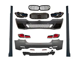BMW 5 Serisi G30 2016-2018 Gövde Kiti [DONUSUM => G30-LCI] Park Sensörlü:Ön ve Arka, Çift Egzoz Çıkışlı (Tek+Tek) Egzoz Çıkışlı, Marşpiyelli, Panjururlu, Far/Stop | WENDER BA2302212