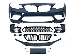 BMW 2 Serisi F22 2012-2018 Komple Tampon Ön; F.Yık-lı, Panj-lu -///M2C-STYLE- 2013-21 | WENDER BA51118092610M2