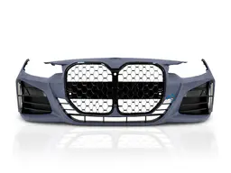 BMW 4 Serisi F32 2013-2018 Komple Tampon Ön, Far Yıkamalı, Park Sensörlü, Panjururlu | WENDER BA51119854247S1