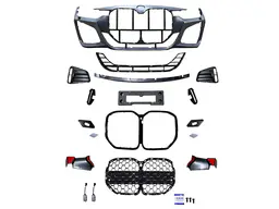 BMW 4 Serisi F32 2013-2018 Komple Tampon Ön, Far Yıkamalı, Park Sensörlü, Panjururlu | WENDER BA51119854247S1