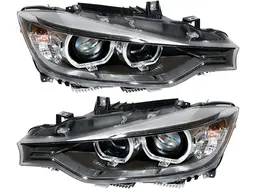 BMW 3 Serisi F30 2012-2018 Komple Far [DONUSUM: Halojen => Xenon] Tak-Çalıştır | WENDER BA63117314533