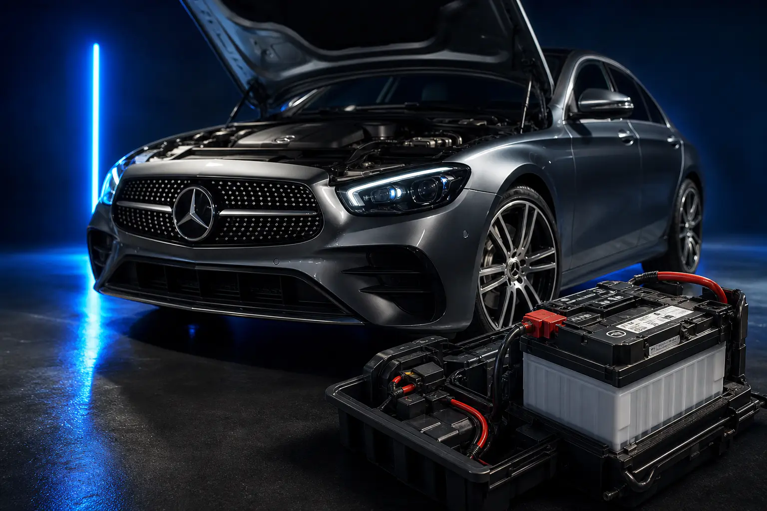 Mercedes Yedek Akü Rehberi 2025 — Uyum, Marka Karşılaştırması ve Fiyatlar