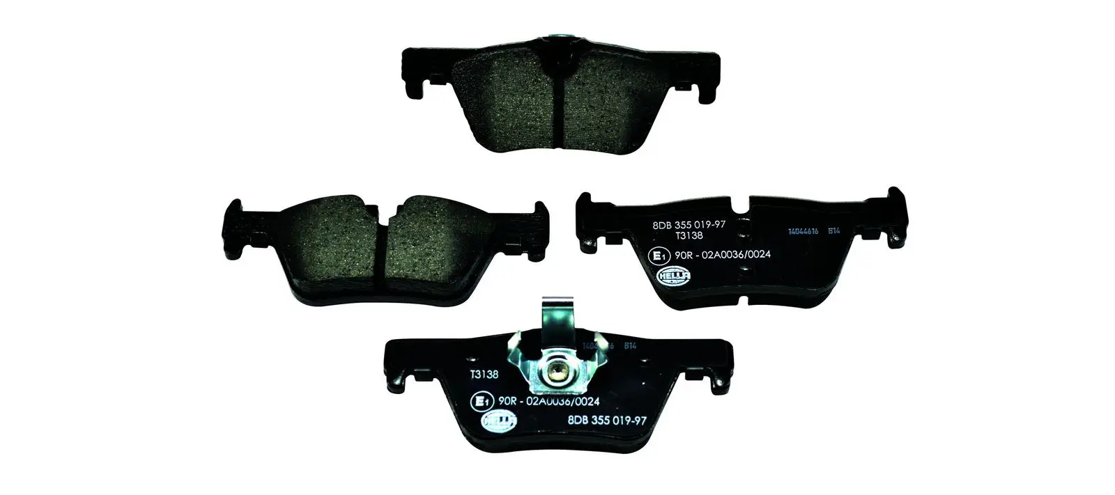 BMW 4 Serisi F36 Fren Balatası Arka | HELLA 8DB 355 019-971