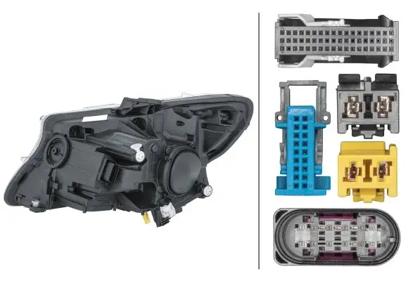 Mercedes Vito Serisi W447 Far LED Sağ | HELLA 1EX 011 284-281