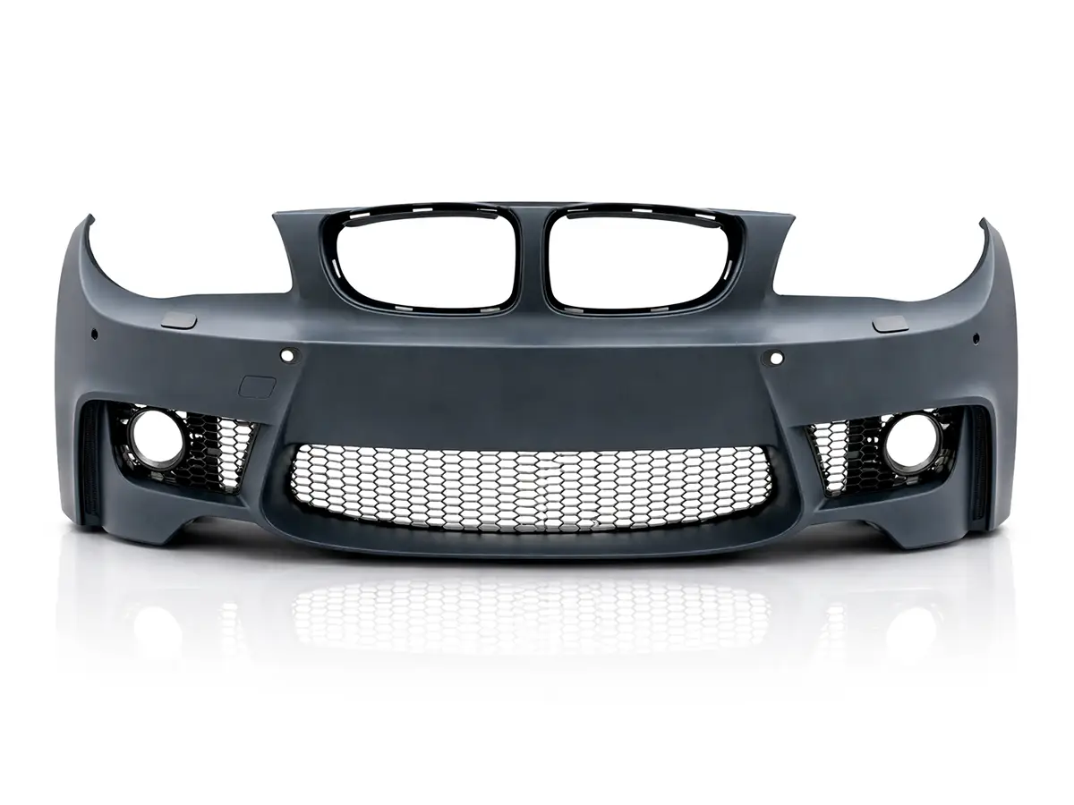 BMW 1 Serisi E87 2004-2011 Komple Tampon Ön, F.Yık-lı, PDCli, SİS Delikli -///M1-STYLE- 2007-11 | WENDER BA51118052493M1