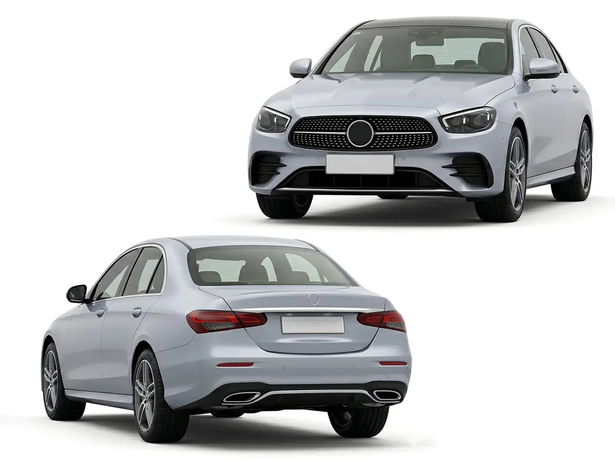 Mercedes E Serisi W213 2017- Gövde Kiti Park Sensörlü: Ön ve Arka, Çift Egzoz Çıkışlı (Tek+Tek) Egzoz Uçlu | WENDER MA2132103