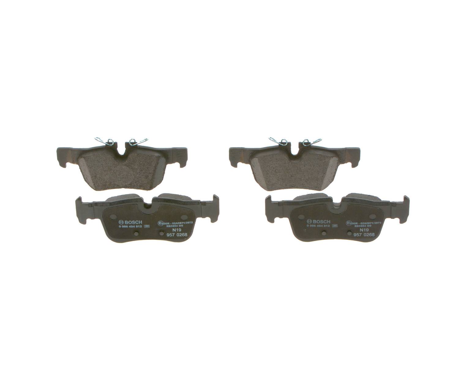 BMW F44 220i Fren Balatası Arka | BOSCH 0986494812