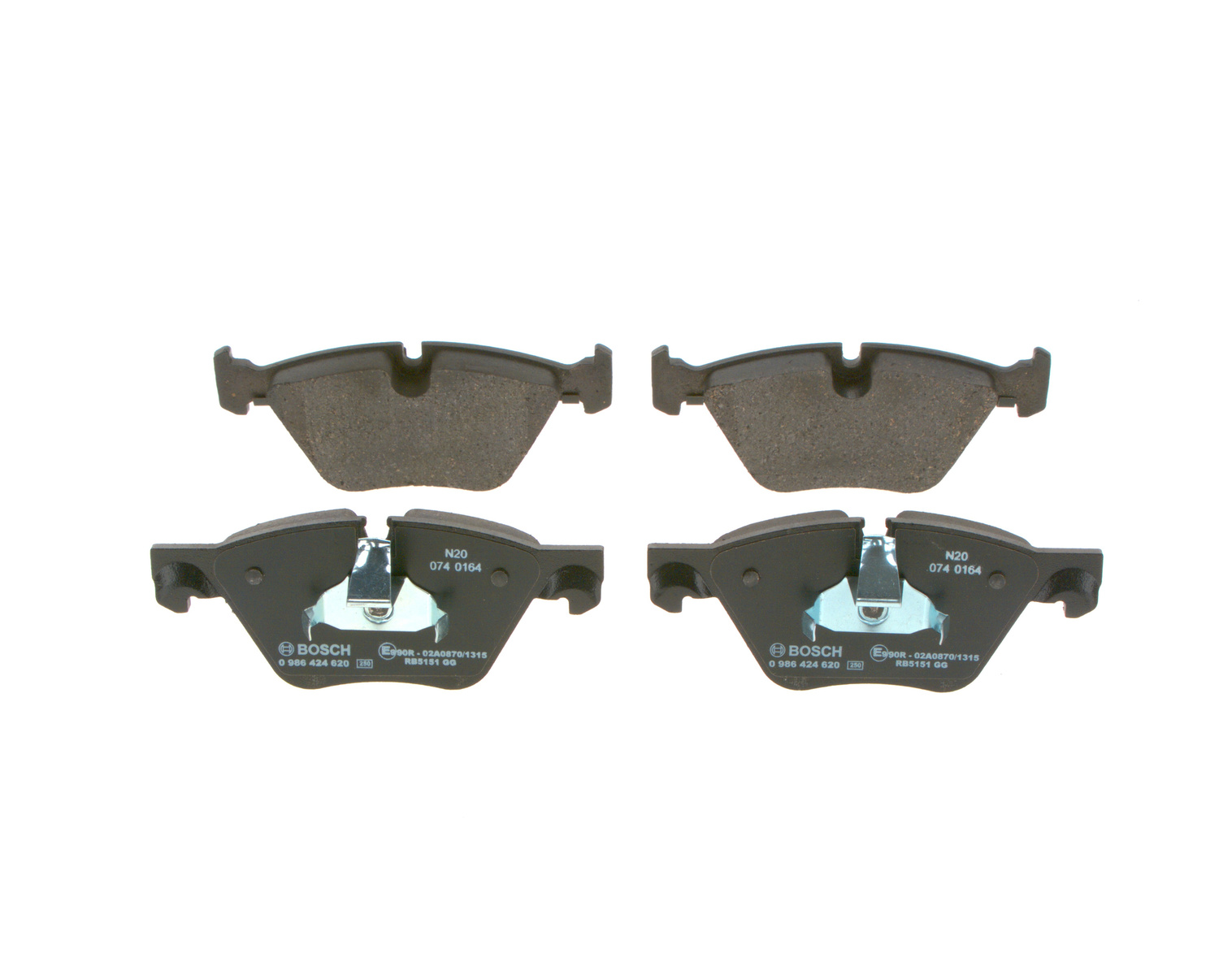 BMW E90 328Li 2.0 Fren Balatası Ön | BOSCH 0986424620